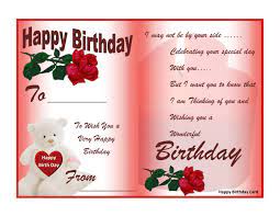 Wish the person on their special day and give them blessing. 40 Free Birthday Card Templates á… Templatelab