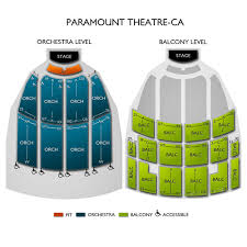 Paramount Theatre Ca Tickets