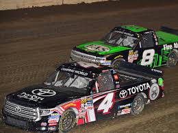 Abc/espn took the opportunity to regain the. Bell Larson Joining Eldora Truck Broadcast Speed Sport