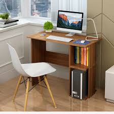 Small computer table with wheels. Small Computer Desk Desktop Laptop Pc Table Workstation With Shelves Home Office Ebay