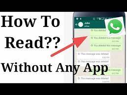 Select whatsapp from the list of applications. How To Read Deleted Whatsapp Messages Without Any Other App 2019 Youtube