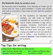 My Favourite Meal My Favorite Food Favorite Recipes English Lessons