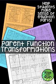 Explore Parent Function Transformations With This Inquiry Activity Parent Functions Include Quadratic Linear Exponenti Parent Functions Quadratics Parenting