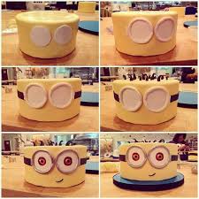 This cake uses a lot of good quality fondant for the minion, so everything looks professionally made. Pin By Duff S Cakemix On Decorating Tips Minion Cake Cupcake Cakes Kids Cake