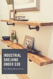 But i digress, here are nice collection of images showcasing how remarkably cool plumbing pipes can look when used as shelving. 17 Best Diy Pipe Shelves For Budget Friendly Organizing In 2021