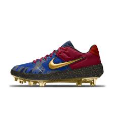 Nike Alpha Huarache Elite 2 Low Mcs Premium By You Baseball Cleat Baseball Cleats Cleats Custom Baseball Cleats