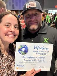This morning member Amanda Dullerud was honored at the Helpline Center  Spirit of Volunteerism Awards. We want to congratulate her