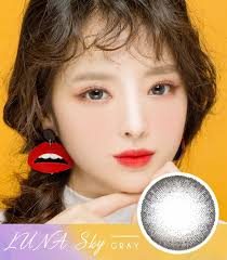 乱視カラコンLuna Skyグレー PREMIUM｜韓国カラコン通販のラッキーアイコン