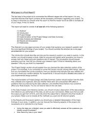 This way, you can be sure that the template will contain all the necessary information. Example Of Final Project Report 30 Free Downloads The Best Project Report Samples The Complete List