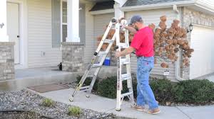 Maybe you would like to learn more about one of these? Gorilla Ladders 17 Ft Mpx Aluminum Multi Position Ladder With 375 Lb Load Capacity Youtube