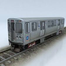3d Train Cta Model Train Model Trains Model Railroad