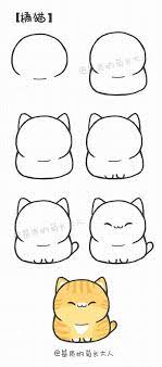 Easy step by step tutorial for beginners.🙃. Art Tips Tutorials Quick And Simple Kitty Sketching Step By Step