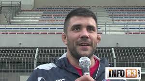 Julien Capdeillayre, capitaine de l'US Seynoise, premier amateur avec les  Barbarians