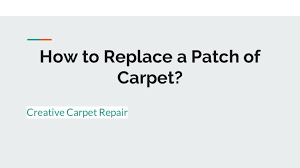 You pay creative carpet repair and we back our work up with a 100% unlimited unconditional creative carpet repair is a professional company dedicated to helping you with all of your carpet. Replace A Patch Of Carpet