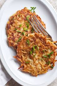 Baked Potato Latkes Recipe Baked Latkes Recipe Latkes Recipes Potato Latkes