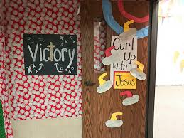 Getting in the holiday spirit has never been easier than when you decorate with one of our many halloween themed door knockers, or some creepy door covers. Game On Vbs Decorations Perfect For Any Sports Themed Parties Or Vbs Clumsy Crafter