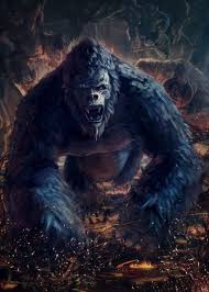 Monkeys War Andrey Petukhov On Artstation At Https Www Artstation Com Artwork Nb4wo Classic Horror Movies Monsters Concept Art Characters Kong Godzilla