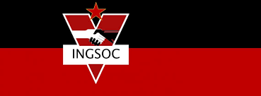 The ingsoc flag has been adopted as the official flag of oceania, further emphasizing the absolute power the party holds within its borders. Ingsoc Flag Vexillology