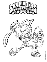 skylanders spyro s adventure coloring pages chop disney cute coloriage ariel avec couronne