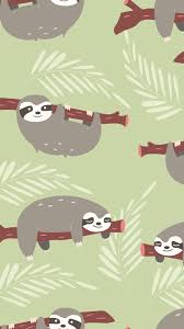 14 Adorable Sloth Iphone Wallpapers Iphone Wallpaper Pattern Cute Patterns Wallpaper Animal Wallpaper