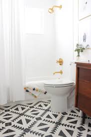 Black And White Geometric Bathroom Tiles Riad Tile Cement Tile Zanzibar Black Cement Tile Black And White Tiles White Tiles