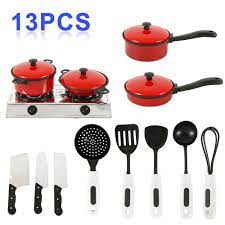 So the larger the kitchen set, the easier is to sell and better the price. 12pcs Kitchen Stainless Steel Cooking Toys Kit Kids Mini Pretend Play Tool My Home Cookware Set Kids Kitchen Toys Shopee Philippines
