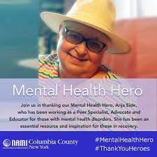 JOIN US in thanking our Mental Health Hero, Anja Eide