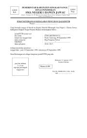 Berbeda dengan surat resmi, salam pembuka pada surat pribadi ini dapat dilakukan dengan lebih lugas dan santai. Download Surat Keterangan Salah Penulisan Ijazah Doc Kumpulan