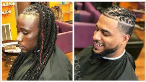 Even white men can try this hairstyle if they have long hair. Loc Retwist Dreadlocks Styles For Men By The Grooming Artist Compilation 2 Youtube