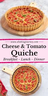 Homemade Cheese Tomato Quiche Tomato Quiche Cherry Tomato Quiche Recipes Quiche Recipes Easy
