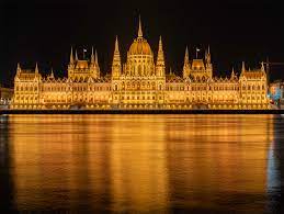 Budapest parliament is the third largest parliament in the world. Hungarian Parliament Building From Buda Budapest Hungary