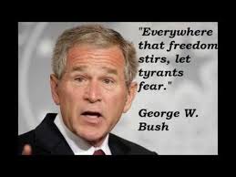 George W Bush quotes_ George Walker Bush Best quotes - YouTube via Relatably.com
