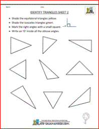 Each worksheet has 8 problems determining the type of shape. Second Grade Geometry