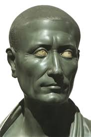 Roman Green Schist Bust of Julius Caesar (1-50 A.D.). Art Prints from  Universal Images Group