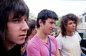 The Modern Lovers about to perform in their classic lineup (Jonathan  Richman, Ernie Brooks, David Robinson & Jerry Harrison)