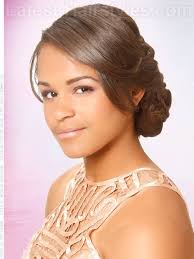 Brush your hair up into a ponytail, and wrap it around loosely to form a bun. 24 Amazing Prom Hairstyles For Black Girls For 2021 Black Girl Prom Hairstyles Black Wedding Hairstyles Prom Hairstyles For Black Girls