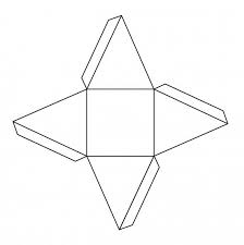 Paper Pyramid Template For Britto Project Pyramids Diy Balloon Decorations Pyramid Box