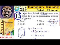 Suatu balok memiliki luas permukaan 516 cm?. Bangun Ruang Sisi Datar Matematika Kelas 8 Bse K13 Rev 2017 Uk 8 No 12 Luas