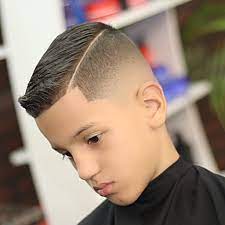 Fades for boys offer a short haircut on the sides and back, allowing kids to style the same trendy short sides, long top hairstyles as men. Pin On Kids Haircuts