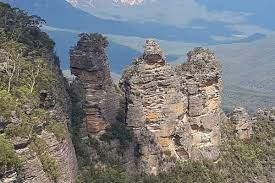 Causing the entire blue mountains region to be covered in seawater. The Three Sisters Blue Mountains