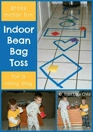 Make A Simple Indoor Gross Motor Game To Help Kids Stay Active During The Winter Months Indoor Games For Toddlers Activities For Kids Indoor Games For Kids