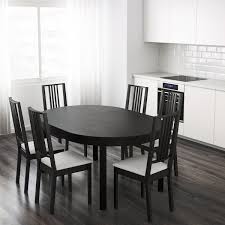 To narrow your selection of kitchen and dining room tables, consider how often you host dinner parties and how many people usually attend. Bjursta Brown Black Extendable Table Ikea