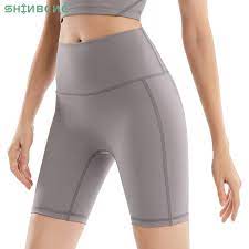 Find great deals on ebay for high waisted and studded shorts. Shinbene No Camel Toe Nylon Biker Workout Gym Long Shorts Women High Waist Plain Squat Proof Fitness Workout Athletic Shorts Yoga Shorts Aliexpress