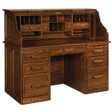 Oak bureau tambour rolltop writing desk chest edwardian. Classic Farmers Rolltop Desk Shipshewana Furniture Co