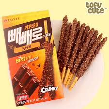 November 11th is pepero day in south korea, which lotte takes advantage of by offering limited edition pepero and other items. Buy Lotte Pepero Biscuit Sticks Crunky Chocolate At Tofu Cute