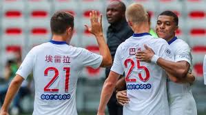 Psg soccer ligue 1 ogc nice. Kylian Mbappe Returns Stars In Paris Saint Germain Win Tsn Ca