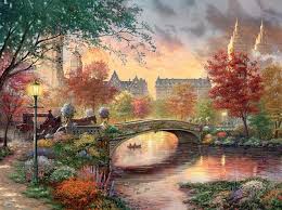 They feature fun puzzles of all types that'll keep you entertained. 3310 53 Puzzles 1000 Piece Thomas Kinkade Autumn In New York Jigsaw Puzzle Toys Games Puzzles Toys Games