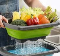 Amazon.com: Sunicon Foldable Drain Basket, Silicone ...