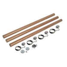 Then once those are fully dry on the entire stair case (we gave it over 24 hours just be. Richard Burbidge White Oak Round Staircase Handrail Kit 3600mm Stair Hand Rail Kits Screwfix Com