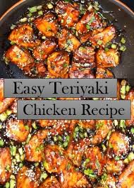 Easy Teriyaki Chicken Recipe Chocolate Cake Chicken Food Healthy Chicken Recipes Easy Chicken Teriyaki Recipe Easy Chicken Recipes